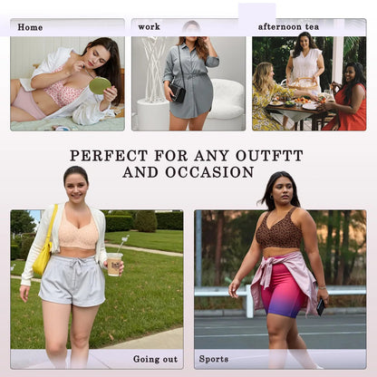 Jelly Bra – Full Coverage, Ultra Soft & All-Day Comfort
