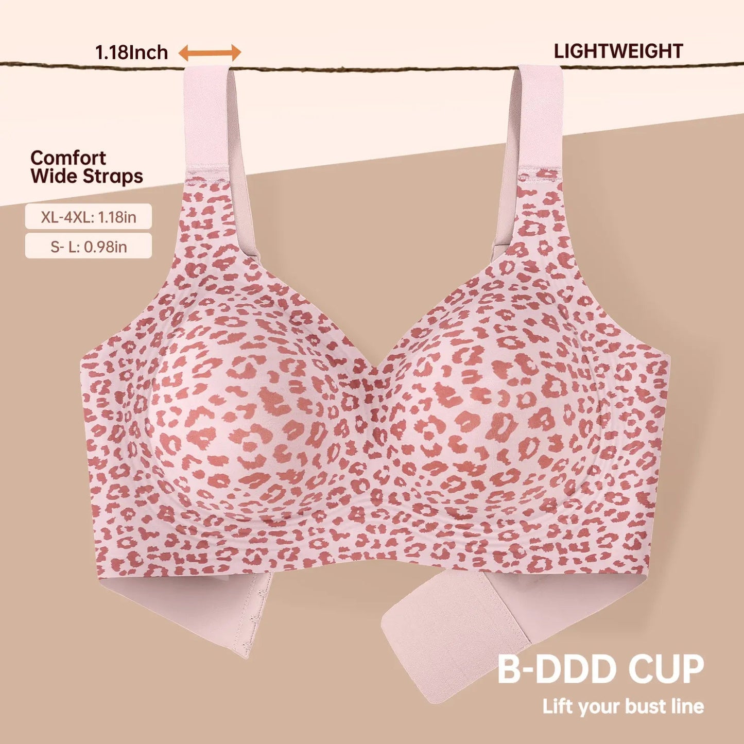 Jelly Bra – Full Coverage, Ultra Soft & All-Day Comfort