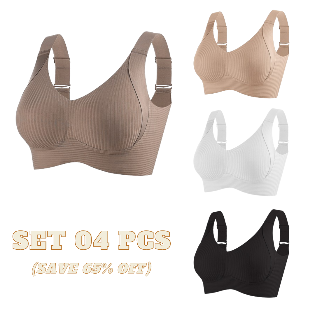 Shaper Bra - Subtle Striped Seamless Bra