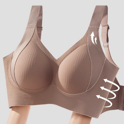 Shaper Bra - Subtle Striped Seamless Bra