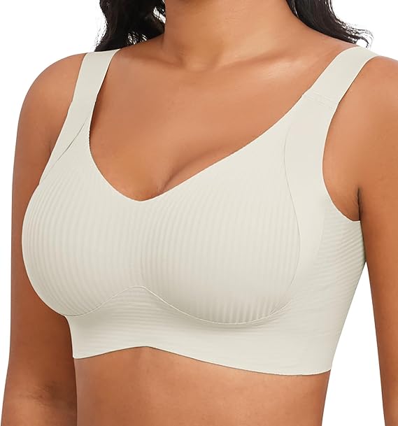 Shaper Bra - Subtle Striped Seamless Bra