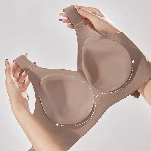Shaper Bra - Subtle Striped Seamless Bra