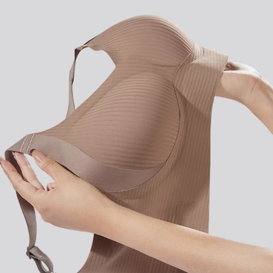 Shaper Bra - Subtle Striped Seamless Bra