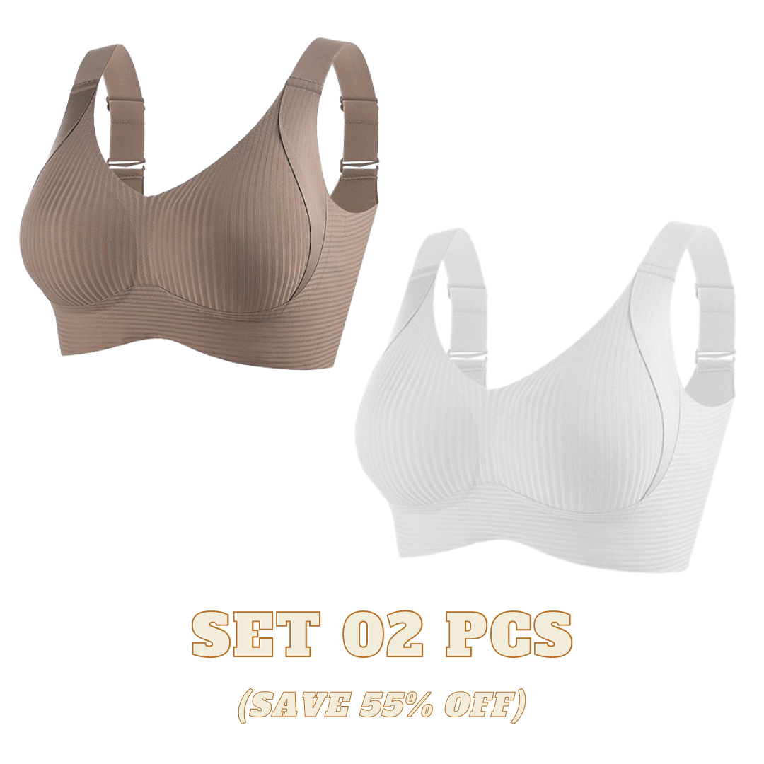 Shaper Bra - Subtle Striped Seamless Bra