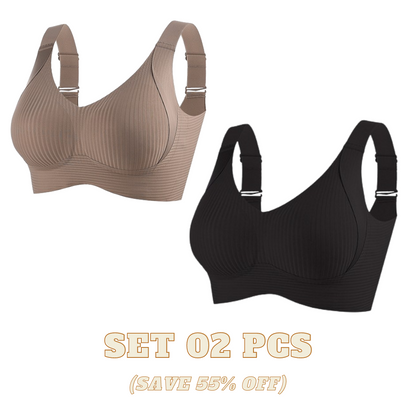 Shaper Bra - Subtle Striped Seamless Bra