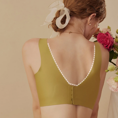 Smoothy Bra - Scalloped Design Natural Uplift Bra