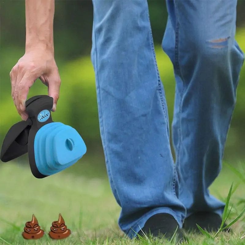 Pet Poop Scooper with Waste Bag Dispenser