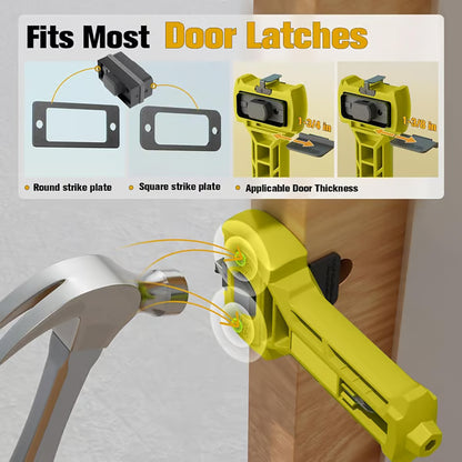 🔥 HOT SALE 🔥🔧 DIY Door Upgrade 50% OFF – Door Latch Installation Kit for Precise Lock Setup