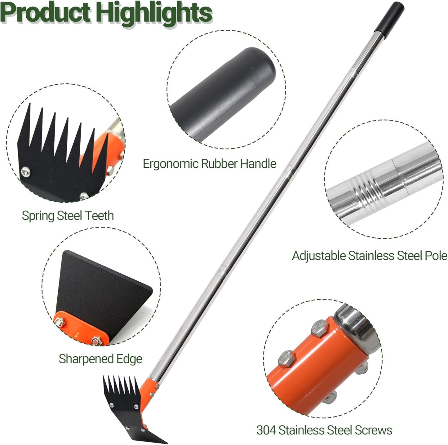 🤍Adjustable Long Handle Weed Puller
