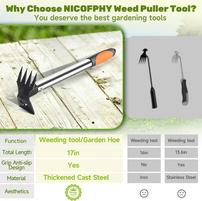 🤍Adjustable Long Handle Weed Puller