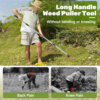 🤍Adjustable Long Handle Weed Puller