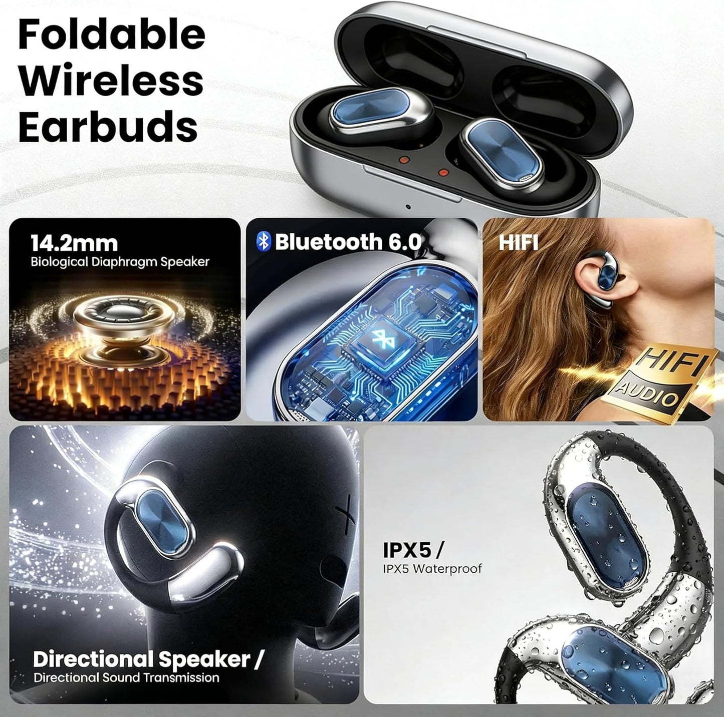 Limited-Time Sale ✨ Wireless Noise-Canceling Bluetooth 6.0 Earbuds 🥤