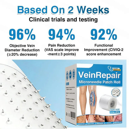 🏅🏃 Microneedle Patch Roll⚡Instant Relief, Long-Term Results✨