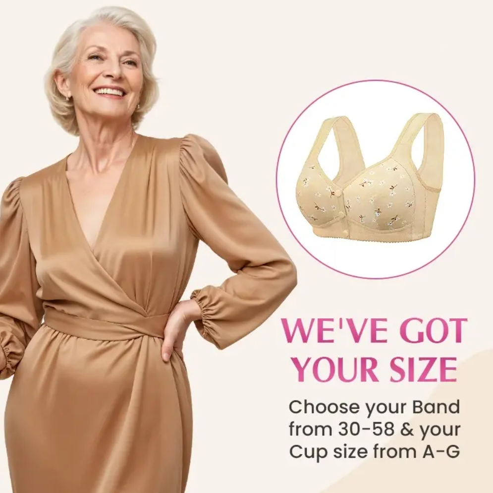 Comfy Bra - Comfortable & Convenient Front Button Bra