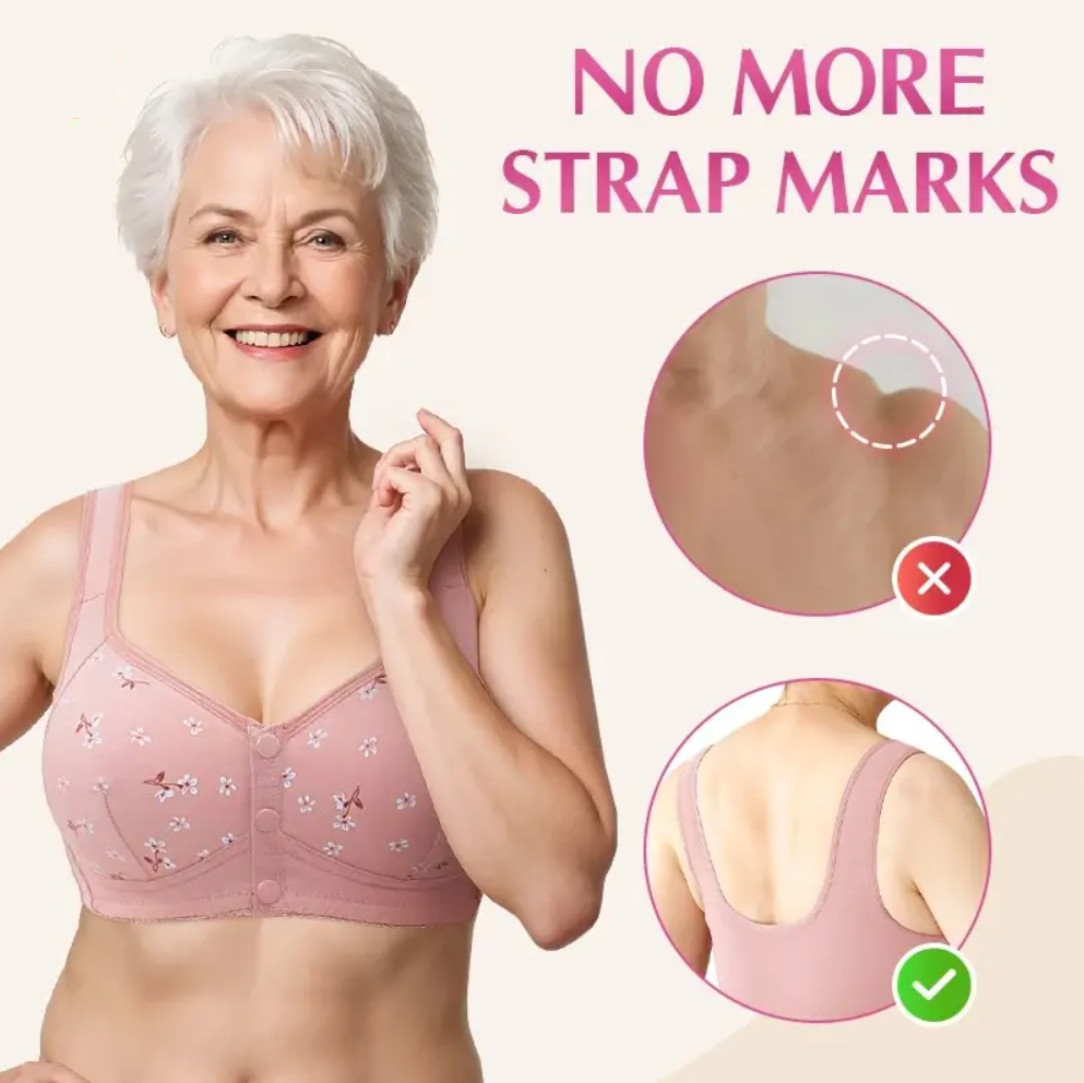 Comfy Bra - Comfortable & Convenient Front Button Bra
