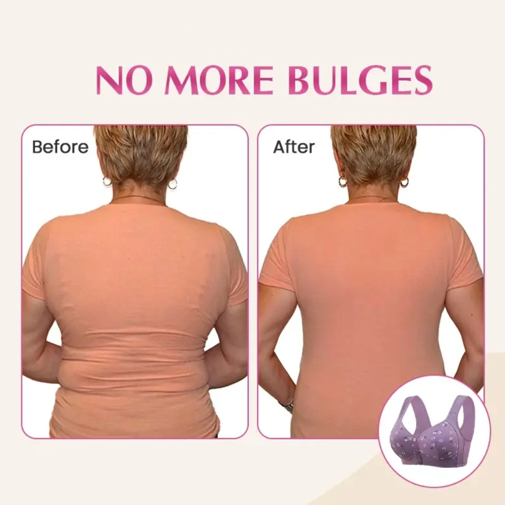 Comfy Bra - Comfortable & Convenient Front Button Bra