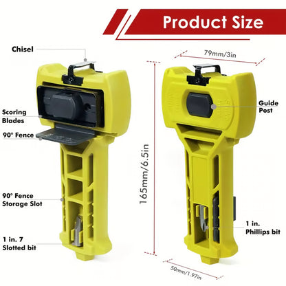 🔥 HOT SALE 🔥🔧 DIY Door Upgrade 50% OFF – Door Latch Installation Kit for Precise Lock Setup