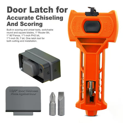 🔥 HOT SALE 🔥🔧 DIY Door Upgrade 50% OFF – Door Latch Installation Kit for Precise Lock Setup