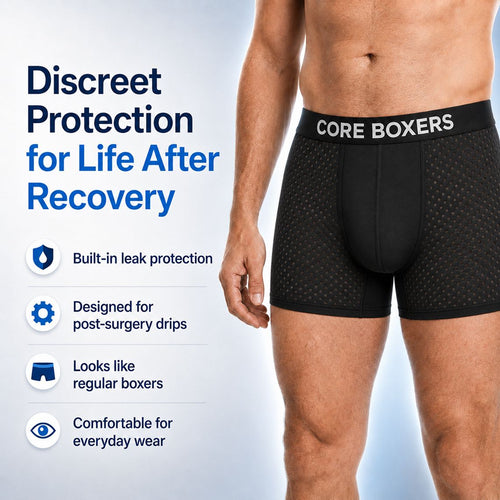 Core Boxer - Men’s Bamboo Leak-Proof Briefs