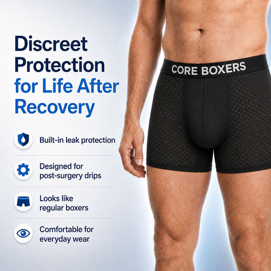 Core Boxer - Bamboo Leakproof Boxer Briefs