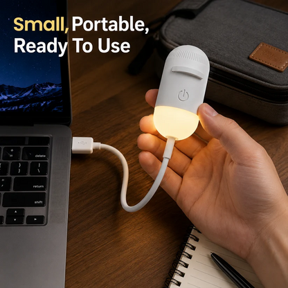 Stellunor™ 2-in-1 USB Star Projector & Warm Night Light